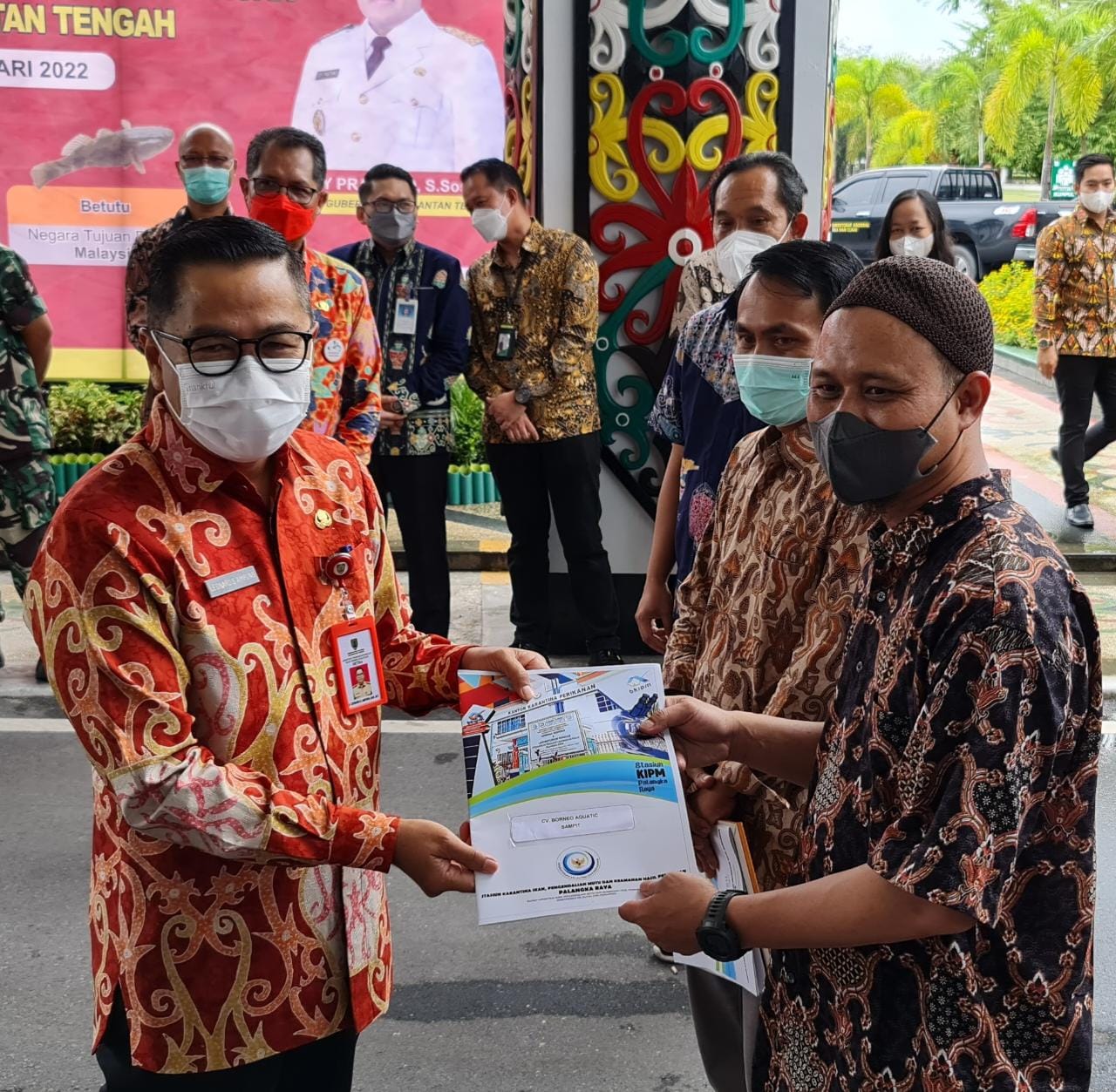 Launching Ekspor Produk Kelautan dan Perikanan Kalimantan Tengah