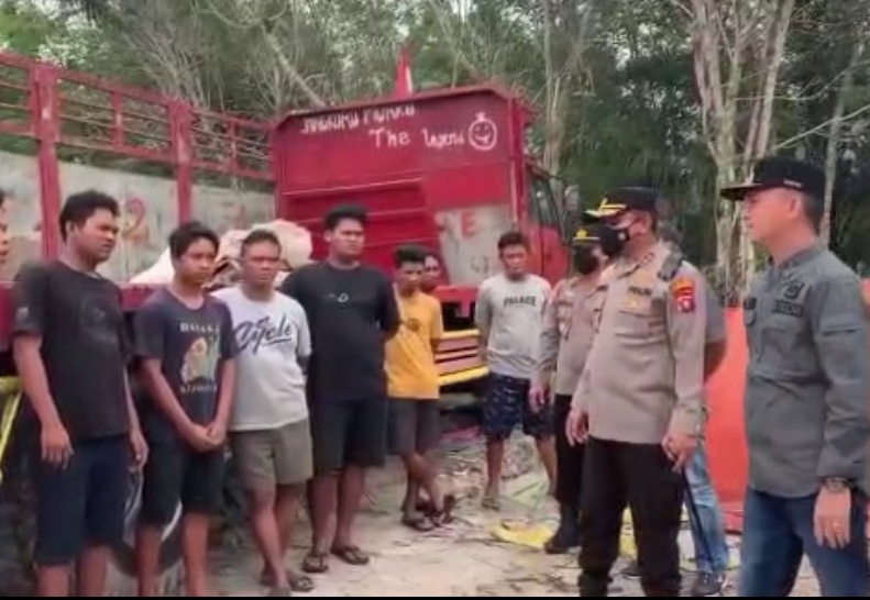 Bupati Gumas Marah, PT Taiyoung Tak Ikut Perbaiki Jalan Rusak