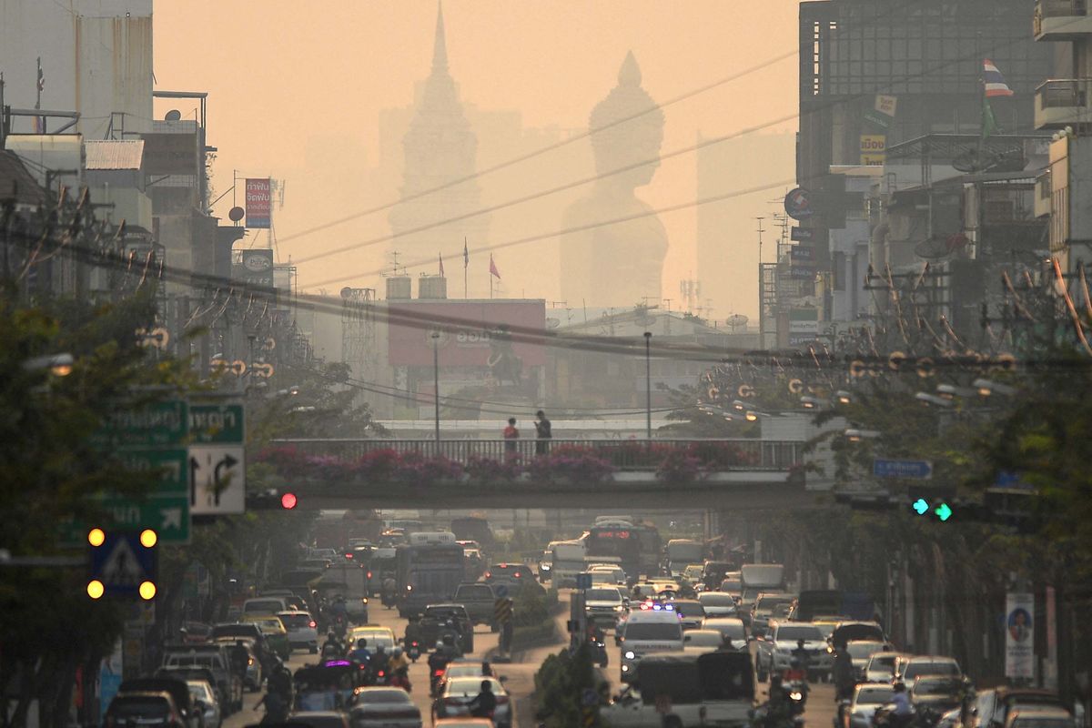1,3 Juta Warga Thailand Sakit Gegara Polusi Udara Parah