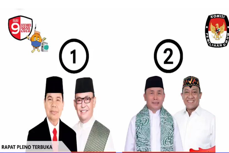 Sah! Ben-Ujang Nomor Urut 1, Sugianto-Edy 2