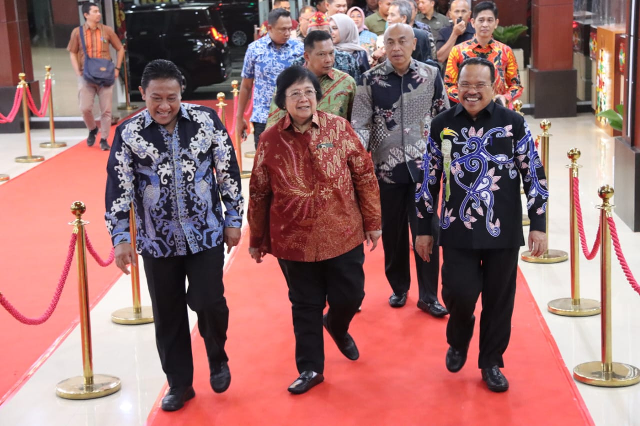 Pemprov Kalteng Gelar Ramah Tamah Bersama Menteri LHK RI Jelang Puncak HKAN