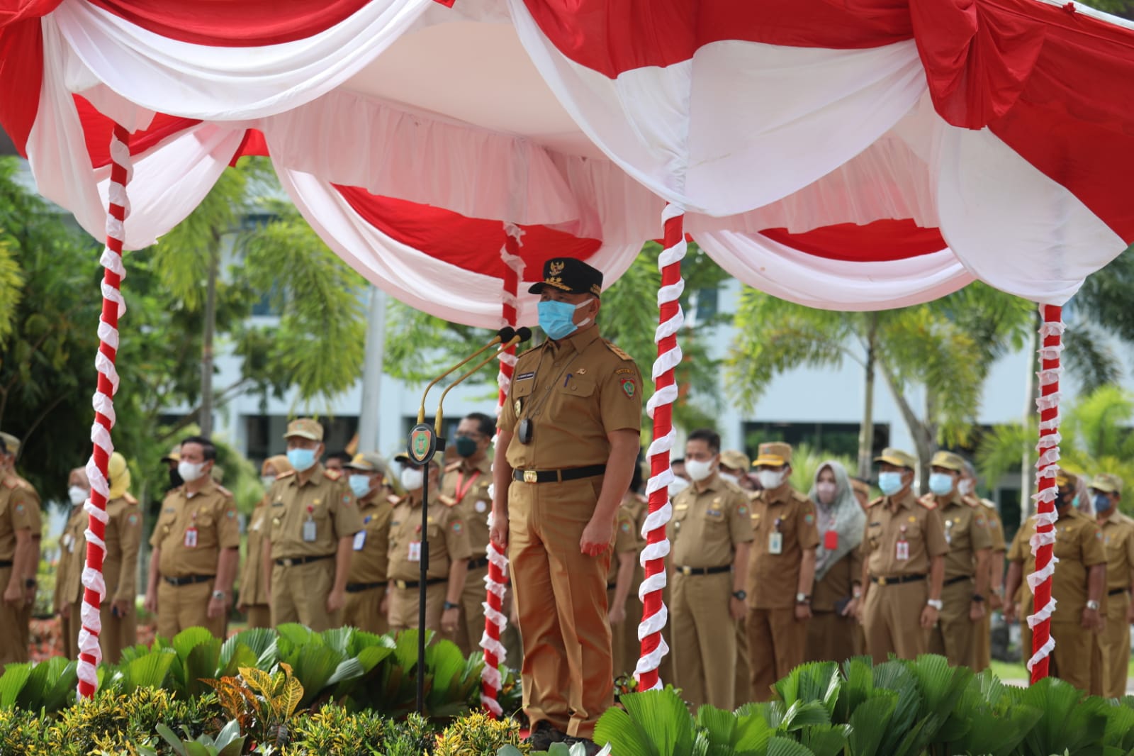 Apel Besar Tahun Baru Pemprov Kalteng