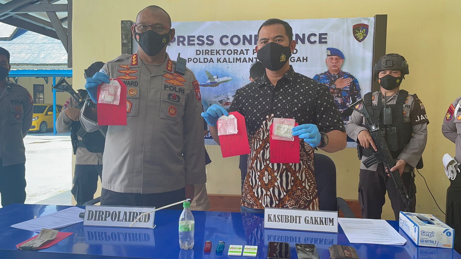 2 Pengedar Sabu Ditangkap di Dermaga Jaya Kelapa Kotim