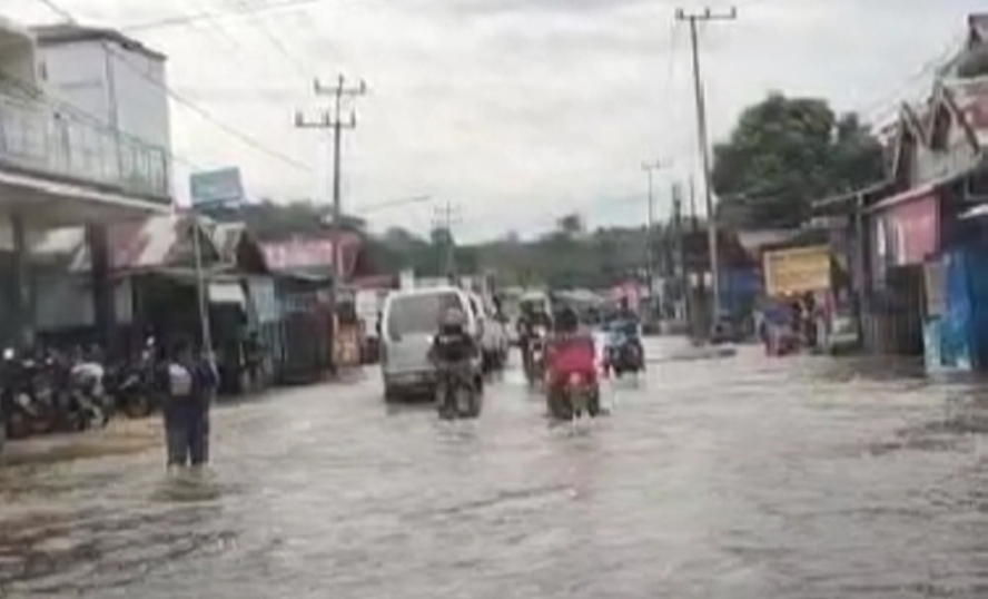 Banjir di Bartim, 42 Desa dan 2 Kelurahan Terendam, 6 Jembatan Rusak