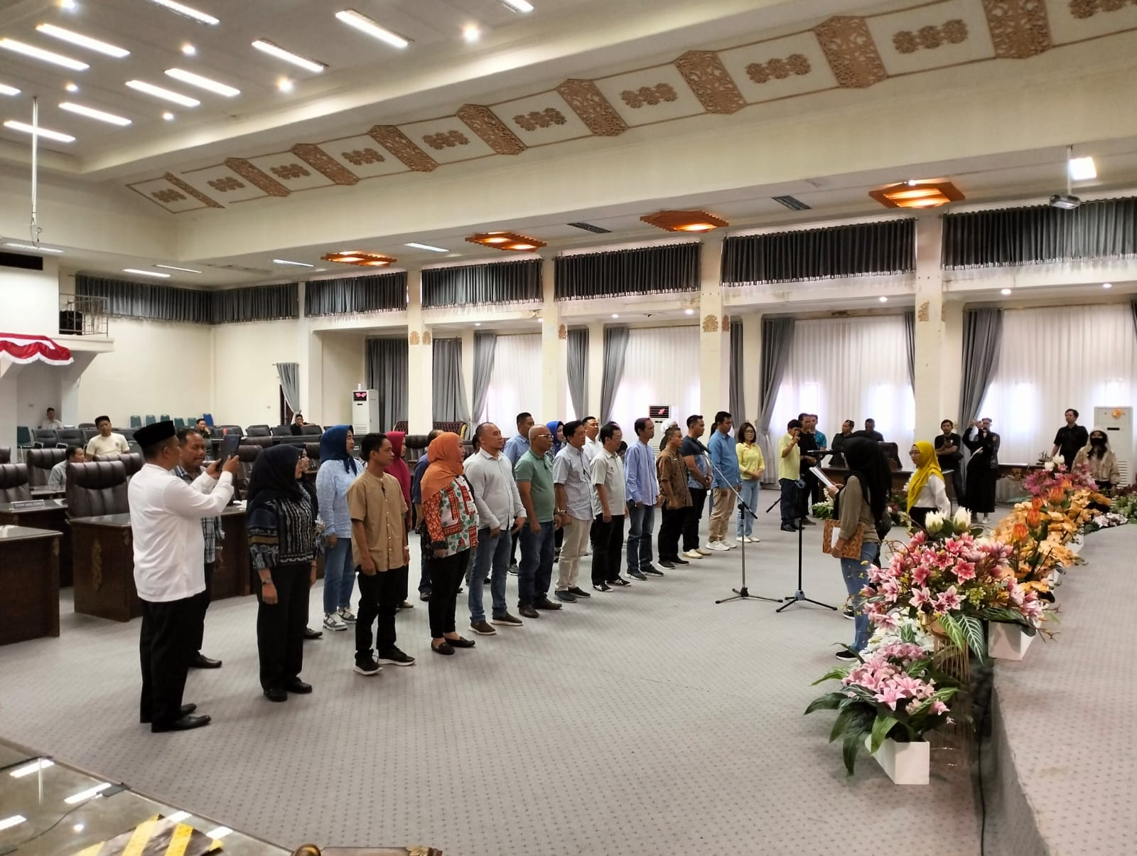 Anggota Dewan Terbaru DPRD Barito Utara Dapat Ucapan Selamat Datang Dari H Benny Siswanto