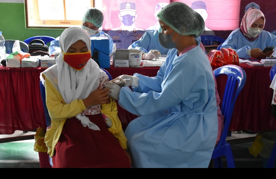 Capaian Vaksinasi Dosis I di Kabupaten Kapuas Sudah 93,02 Persen