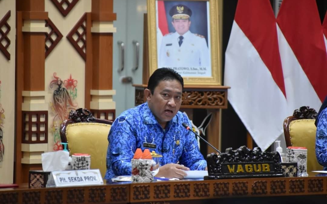 Wakil Gubernur Pimpin Rapat Bahas Strategi Percepatan Vaksinasi 