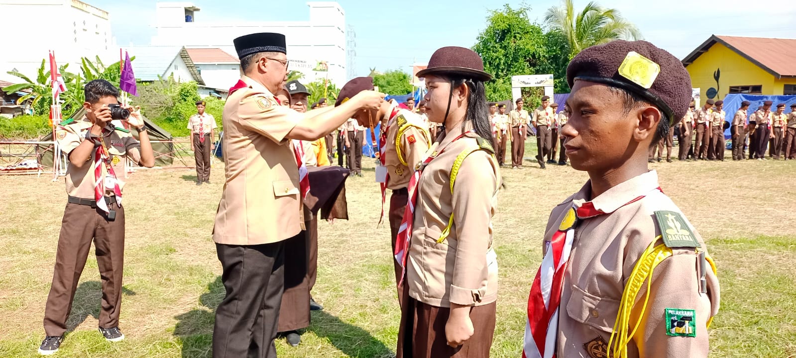 Tingang Menteng Scout Camp I Dibuka Secara Resmi Pj. Bupati Kapuas