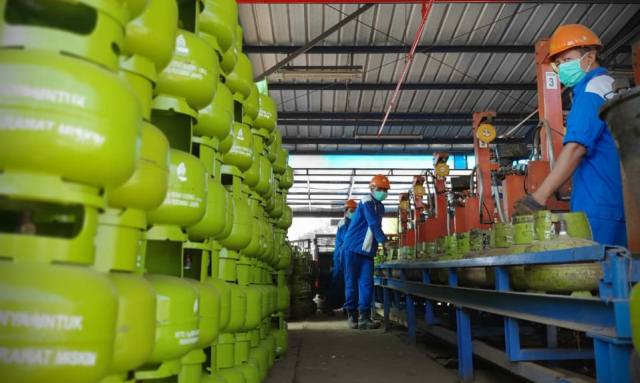 Pertamina Tambah Stok LPG dan Pertalite untuk Kalteng